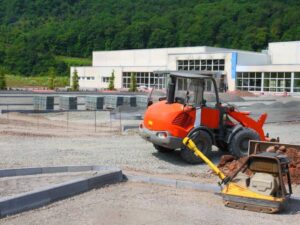 As built surveys for commercial utility and pavement improvements in Columbus Ohio